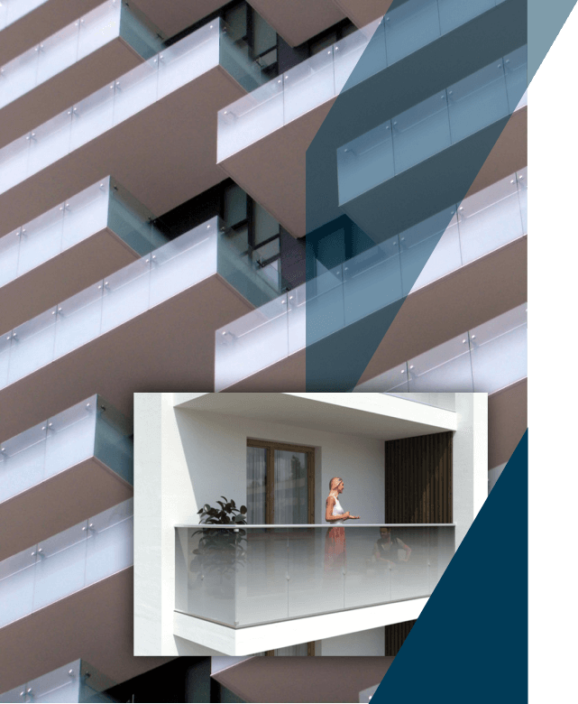 Стеклянные ограждения фото