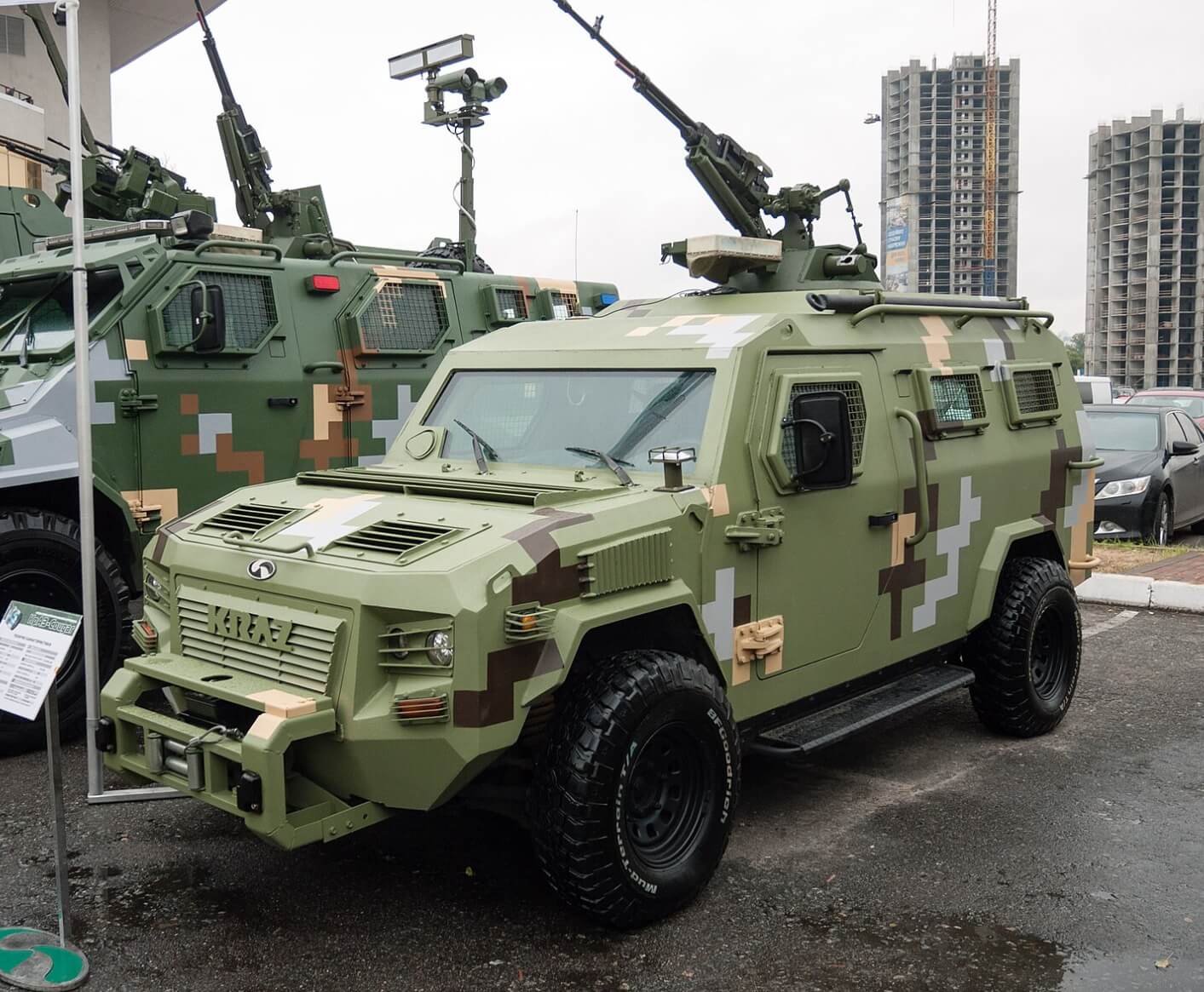 Бронеавтомобиль KrAZ Cougar (КрАЗ Кугуар)